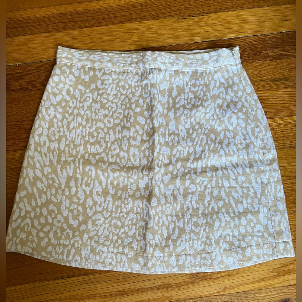 Magnolia South Animal Print Skirt